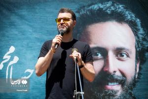 تصاویر| تشییع پیکر حسام محمودی