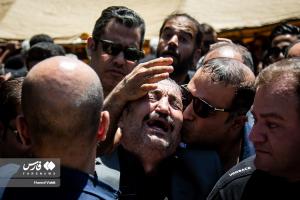 تصاویر| تشییع پیکر حسام محمودی