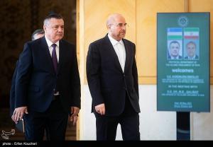 تصاویر| دیدار رئیس مجلس قانونگذاری ازبکستان با قالیباف