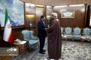 تصاویر| دیدار وزیر تجارت عمان با مخبر