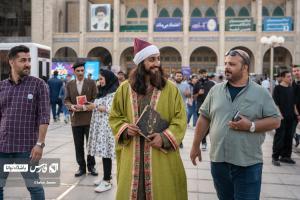 تصاویر| عکس یادگاری با اسطوره های ادبیات