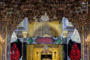 تصاویر| حرم حضرت ابوالفضل(ع) سیاه‌پوش شد