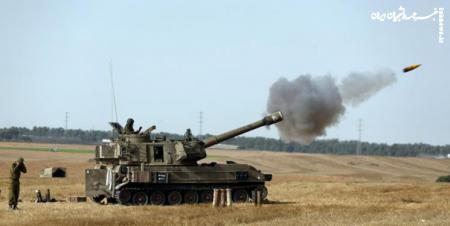 حملات توپخانه‌ای رژیم صهیونیستی به شمال غزه
