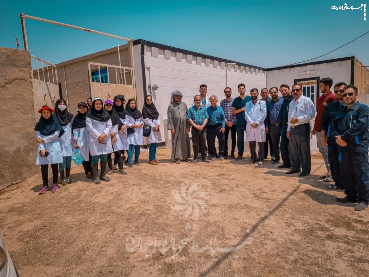 برگزاری اردو جهادی تخصصی دامپزشکی در مناطق محروم خوزستان +عکس