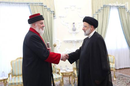 تصاویر| دیدار رهبر جهانی کلیسای شرق آشوری با رئیسی