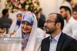 تصاویر| جشن بزرگ ازدواج دانشگاهیان دانشگاه علوم پزشکی تهران