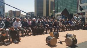 عکس| اجتماع بزرگ عزاداران امام صادق(ع)