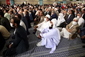 عکس| دیدار کارگزاران حج با رهبر انقلاب