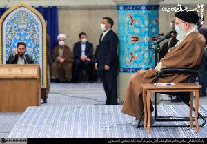 عکس| دیدار کارگزاران حج با رهبر انقلاب