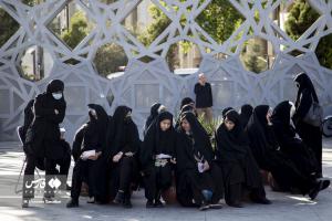 تصاویر| اجتماع عظیم عزاداران امام صادق(ع) در میدان امام حسین(ع) تهران