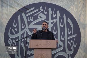 تصاویر| اجتماع عظیم عزاداران امام صادق(ع) در میدان امام حسین(ع) تهران