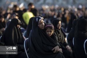 تصاویر| اجتماع عظیم عزاداران امام صادق(ع) در میدان امام حسین(ع) تهران