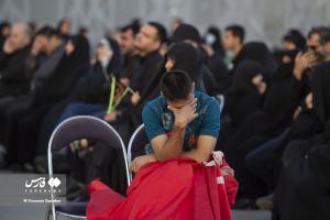 تصاویر| اجتماع عظیم عزاداران امام صادق(ع) در میدان امام حسین(ع) تهران