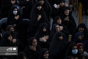 تصاویر| اجتماع عظیم عزاداران امام صادق(ع) در میدان امام حسین(ع) تهران