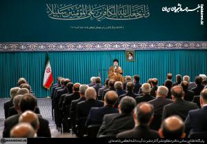 عکس| دیدار مسئولان وزارت خارجه و سفیران با رهبر انقلاب