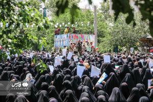 تصاویر| تشییع پیکر ۳ شهید مرزبان خراسانی در مشهد