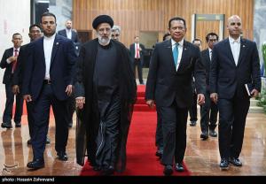 تصاویر| دیدار رئیسی با رییس مجلس مشورتی خلق اندونزی