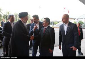 تصاویر| دیدار رئیسی با رییس مجلس مشورتی خلق اندونزی