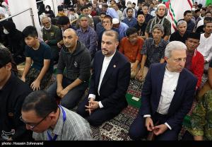 تصاویر| حضور رئیسی در مرکز اسلامی جاکارتا