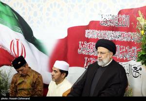 تصاویر| حضور رئیسی در مرکز اسلامی جاکارتا