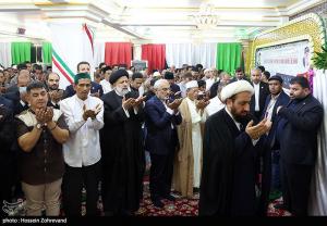 تصاویر| حضور رئیسی در مرکز اسلامی جاکارتا