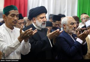 تصاویر| حضور رئیسی در مرکز اسلامی جاکارتا
