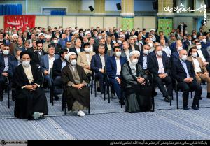 عکس| دیدار نمایندگان مجلس شورای اسلامی با رهبر انقلاب