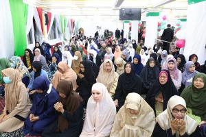 عکس| پوشش و حجاب زنان اندونزیایی مقابل رئیسی