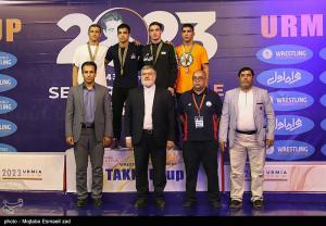 تصاویر| چهل و سومین دوره مسابقات کشتی آزاد جام تختی