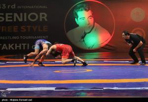 تصاویر| چهل و سومین دوره مسابقات کشتی آزاد جام تختی