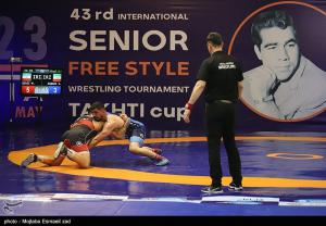 تصاویر| چهل و سومین دوره مسابقات کشتی آزاد جام تختی