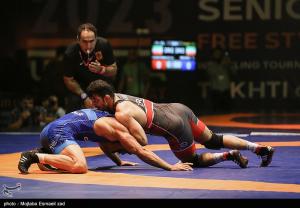 تصاویر| چهل و سومین دوره مسابقات کشتی آزاد جام تختی