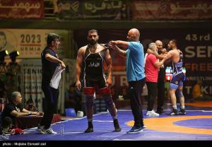 تصاویر| چهل و سومین دوره مسابقات کشتی آزاد جام تختی