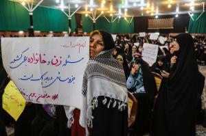 عکس| تجمع ۵ هزار نفری مطالبه گران حجاب و عفاف