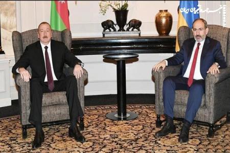 گفتگوی کوتاه رهبران ارمنستان و آذربایجان در مراسم تحلیف اردوغان