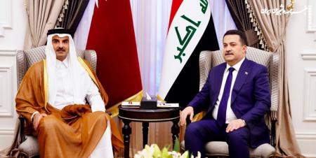 تحولات منطقه، محور گفت وگوهای امیرقطر در عراق