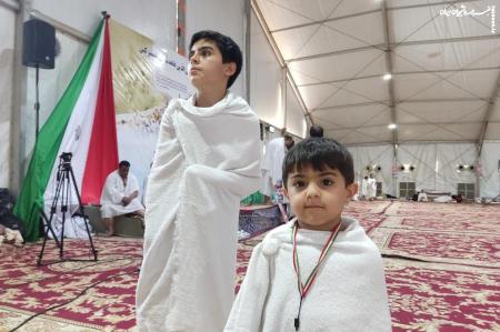 فیلم| حاجی ۲ ساله؛ کوچکترین زائر ایرانی خانه خدا