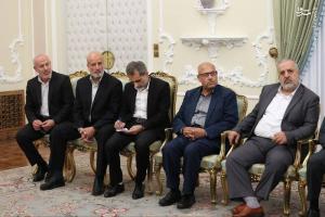 تصاویر| دیدار رهبران جهاد اسلامی فلسطین با رئیسی