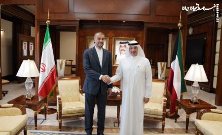 امیرعبداللهیان با وزیر امور خارجه کویت دیدار کرد