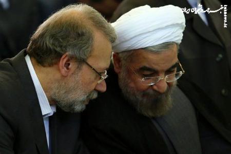 ادعای سایت اصلاح طلب درباره لاریجانی و روحانی