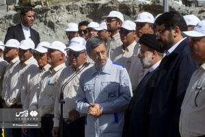 تصاویر| افتتاح مسیر رفت قطعه ۲ آزادراه تهران شمال