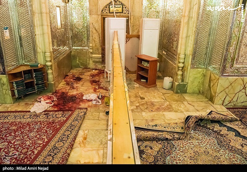 عکس| تصاویری از اعدام ۲ نفر از عاملان جنایت تروریستی حمله به حرم شاهچراغ (ع) 