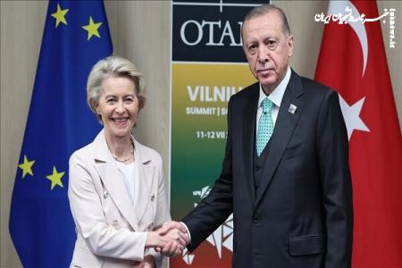 «اردوغان» با رئیس کمیسیون اروپا دیدار کرد