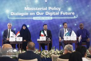 تصاویر| نشست گفت و گوهای سیاسی وزرا در حوزه آینده دیجیتال