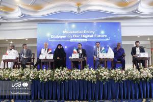 تصاویر| نشست گفت و گوهای سیاسی وزرا در حوزه آینده دیجیتال