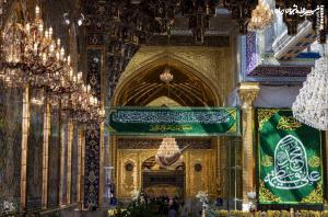 عکس| کتیبه‌های روز مباهله در حرم حضرت عباس(ع)