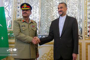 تصاویر| دیدار امیرعبداللهیان با سید عاصم منیر فرمانده ارتش پاکستان