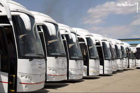 واردات ۲۰۰۰ دستگاه اتوبوس برای ایام اربعین
