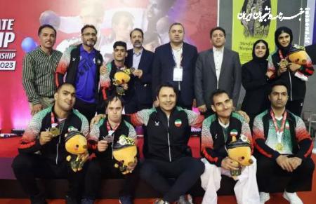 ایران با کسب ۴ طلا و یک برنز عنوان قهرمانی آسیا را بدست آورد