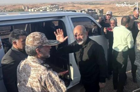 حضور وزیر کشور به همراه همتای عراقی خود در مرز چذابه 